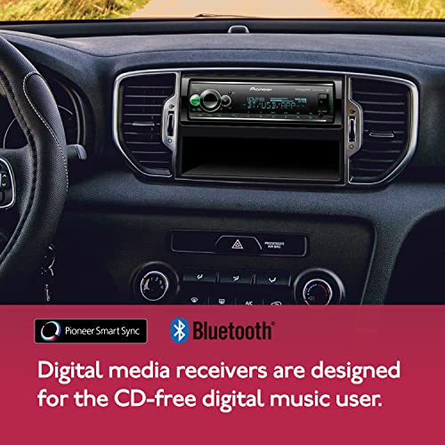 Pioneer MVH-S522BS Amazon Alexa, Pioneer Smart Sync, Bluetooth, Android, iPhone - Audio Digital Media Receiver, Black Pioneer MVH-S522BS Amazon Alexa, Pioneer Smart Sync, Bluetooth, Android, iPhone - Audio Digital Media Receiver, Black
